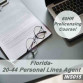 Florida: 60 hr 20-44 Personal Lines Agent Pre-Licensing Course (INS015FL60)